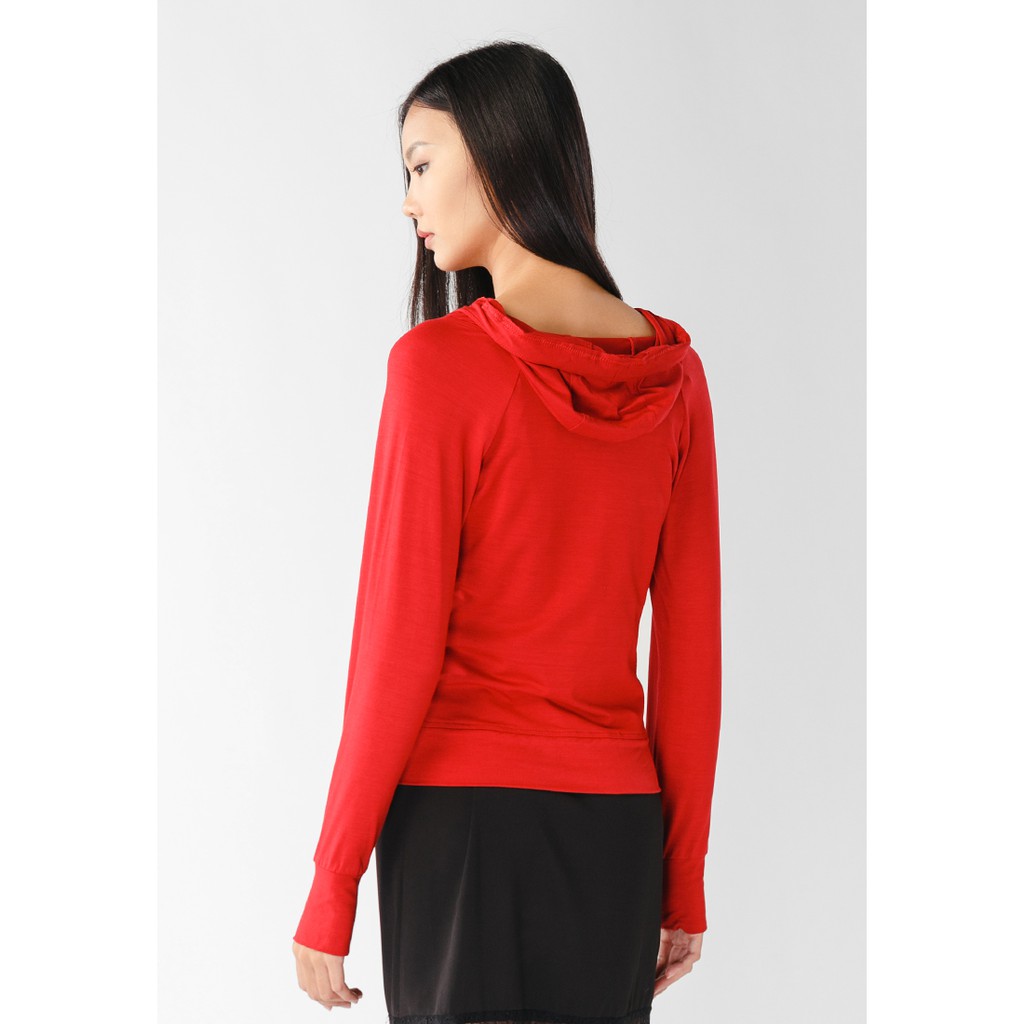 [Mã WABRWA8 giảm 15% đơn 99k] Áo khoác nữ slim 4 túi dây kéo Phúc An 4044 màu đỏ | BigBuy360 - bigbuy360.vn