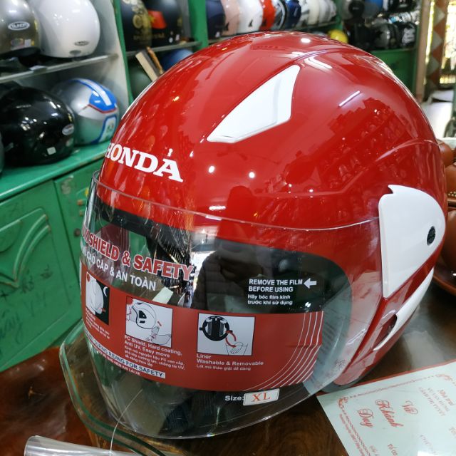Mũ bảo hiểm Honda 3/4 đầu