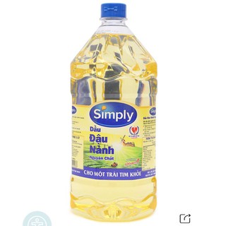 Dầu ăn đậu nành simply 2l