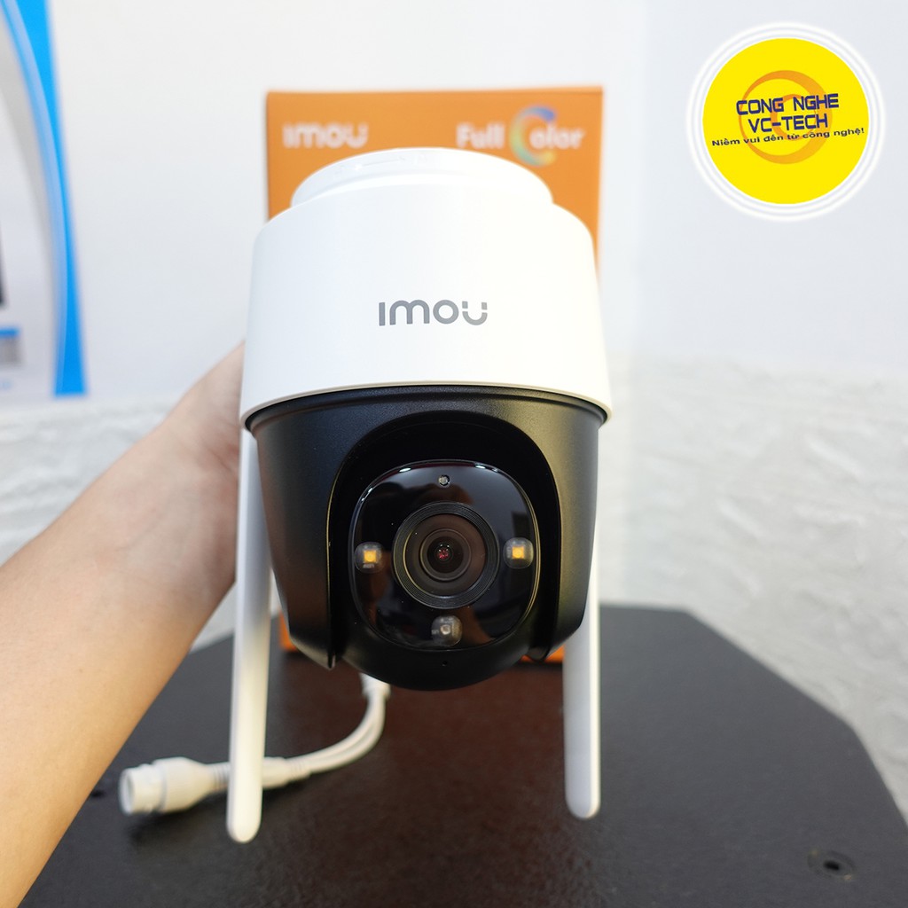 Camera Wifi ngoài trời IMOU CRUISER 4MP IPC-S42FP, có màu ban đêm, xoay 360 độ, chính hãng bảo hành 24 tháng