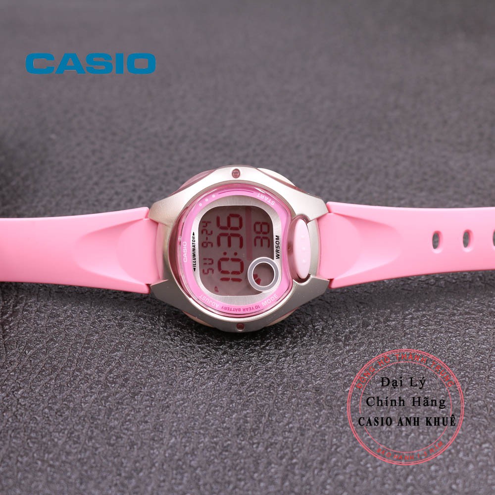 Đồng Hồ Nữ Casio LW-200-4BVDF Dây Nhựa Pin 10 Năm