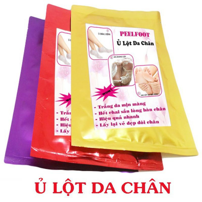 Ủ Lột Da Chân Hết Chai Sần Trắng Da