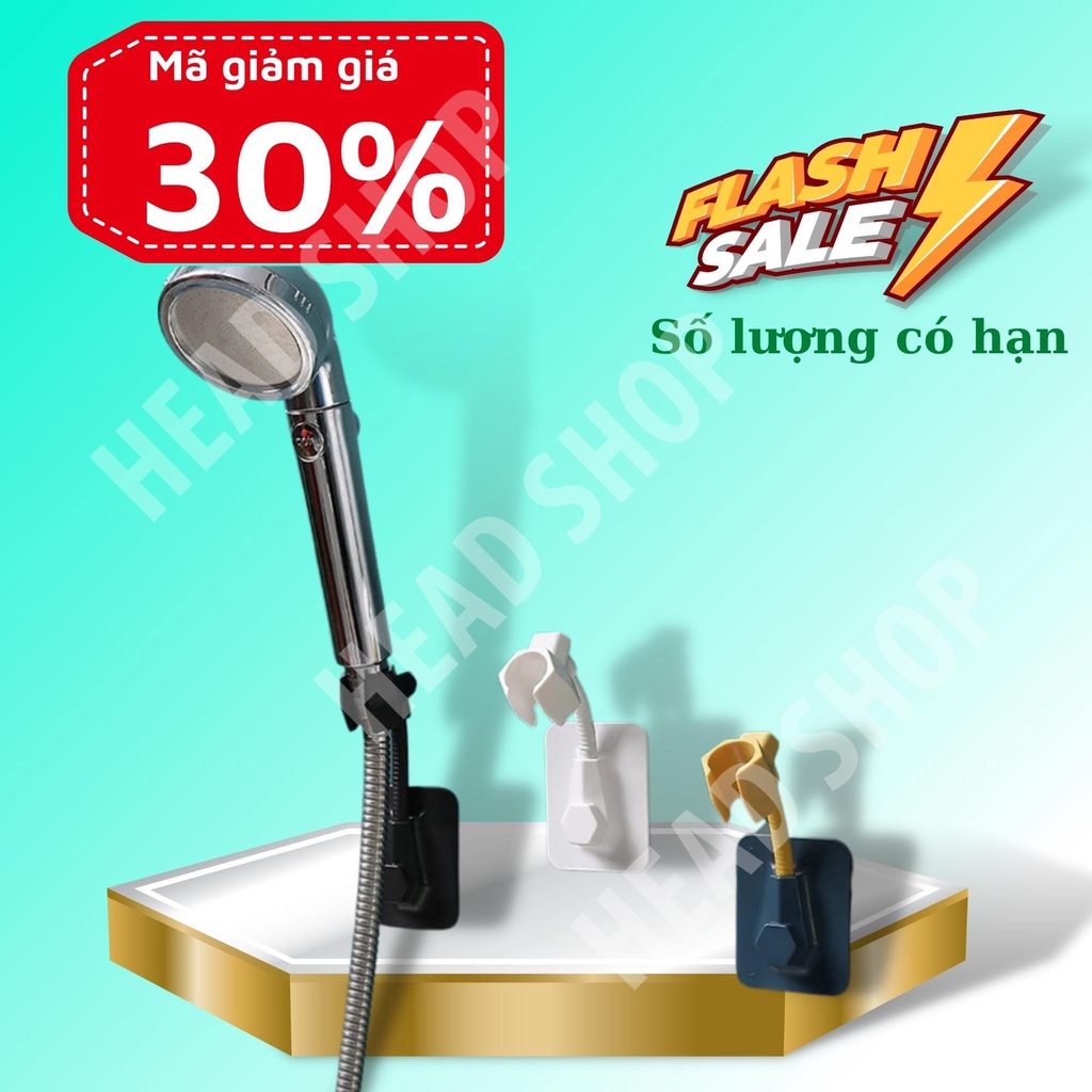 Giá đỡ vòi hoa sen gắn tường có thể xoay 360 Độ giá đỡ vòi sen RY130 HEAD SHOP
