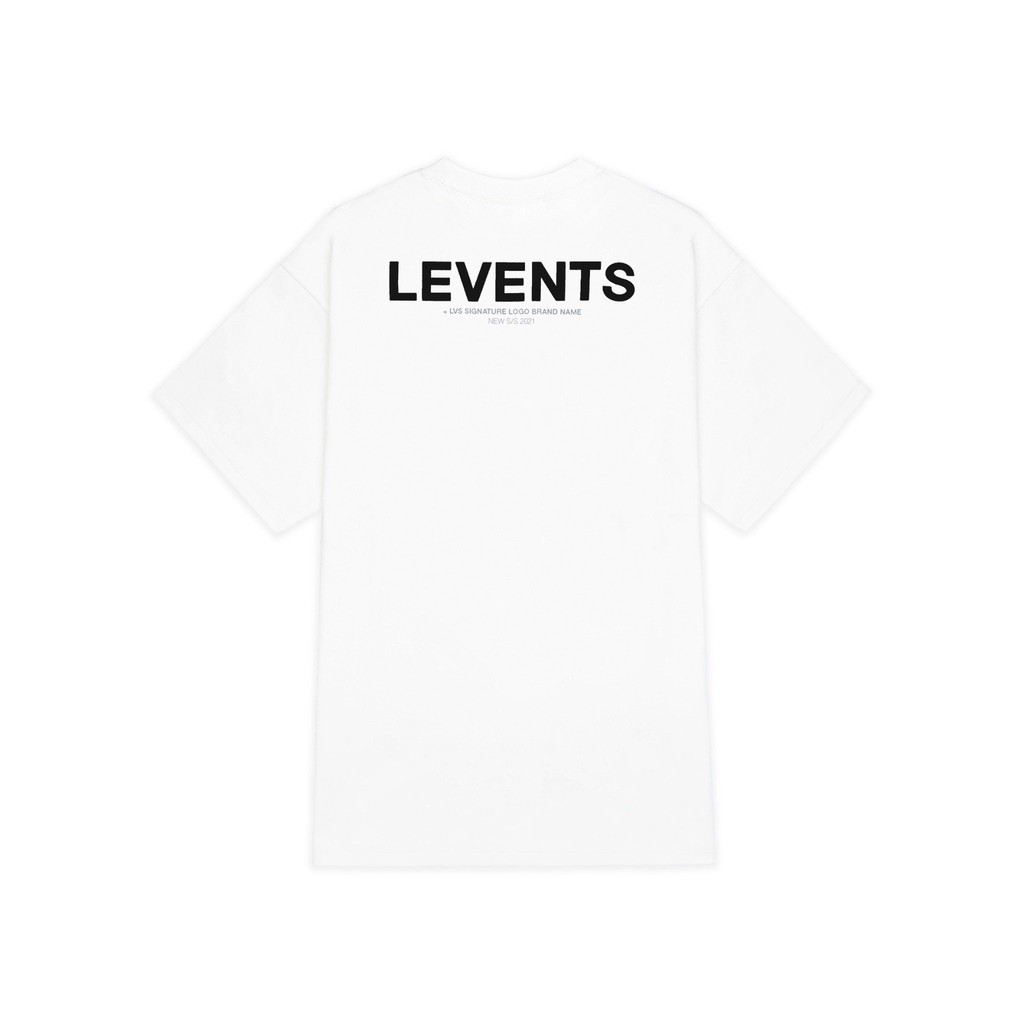 ÁO LEVENTS LVS XL LOGO BRANDNAME season21 PINK/WHITE/BLACK (MUA TRÊN 2 KÈM TOTE LVS)