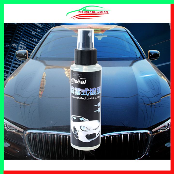 Bình xịt phủ nano làm bóng mới sơn xe chống thấm 100ml