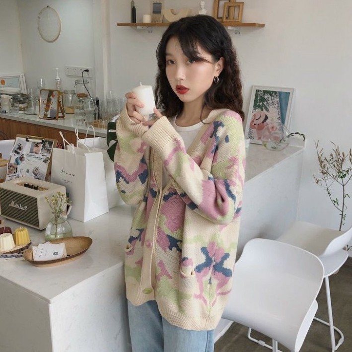 Áo Len Cardigan Nữ, Áo Khoác Len Thời trang Hàng Quảng Châu Cao Cấp Dễ Thương mặc siêu xinh | BigBuy360 - bigbuy360.vn