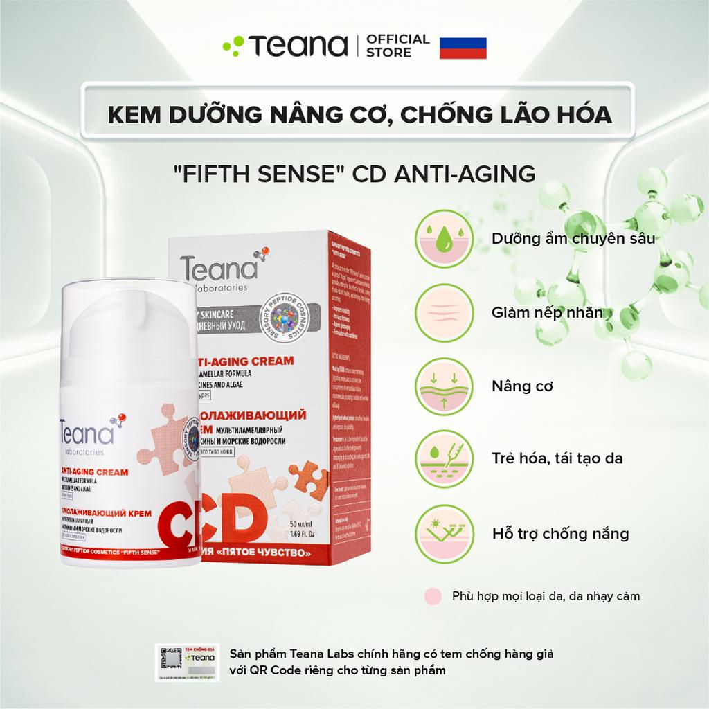 Kem dưỡng Teana "Fifth Sense" CD Anti-aging Cream giúp nâng cơ, chống lão hóa 50ml