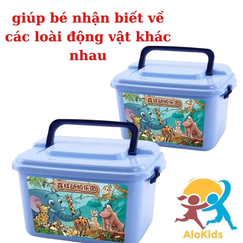 Đồ Chơi Động Vật Hoang Dã 58 Chi Tiết Giúp Bé Làm Quen Các Loài Động Vật An Toàn Cho Bé Khi Chơi Shop Alokidstb