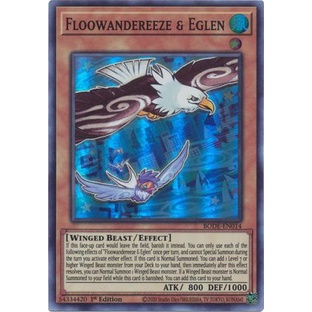 Thẻ bài Yugioh - TCG - Floowandereeze &amp; Eglen / BODE-EN014'