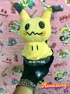 Thú bông Mimikyu 20cm ko đo tai