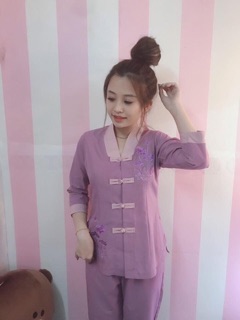 quần áo đi chùa , la hán phối