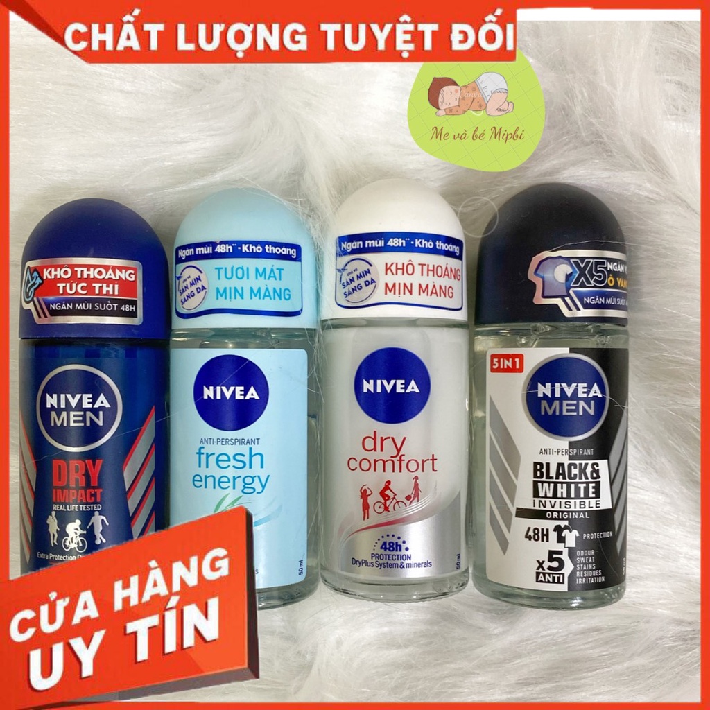 Lăn ngăn Mùi NIVEA 50ml Dành Cho Nữ