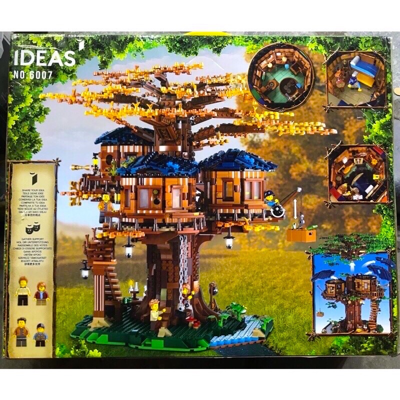Lắp ráp nonlego 21318 - Ideas 6007