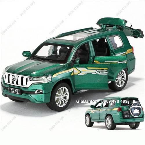 Xe Mô Hình Kim Loại Toyota Land Cruiser Prado Tỉ Lệ 1:32 - New - 9876