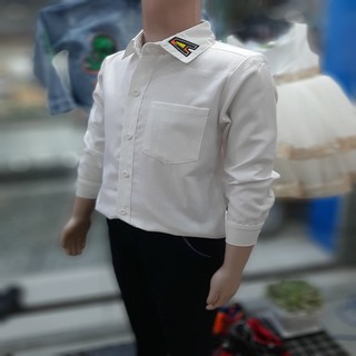 Áo sơ mi bé trai.Sơ mi trắng bé trai.