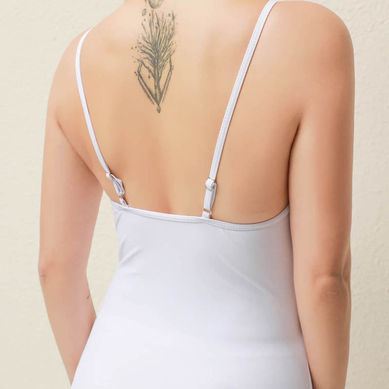 Bikini Một Mảnh Lưng Cao Màu Trơn Gợi Cảm Cho Nữ