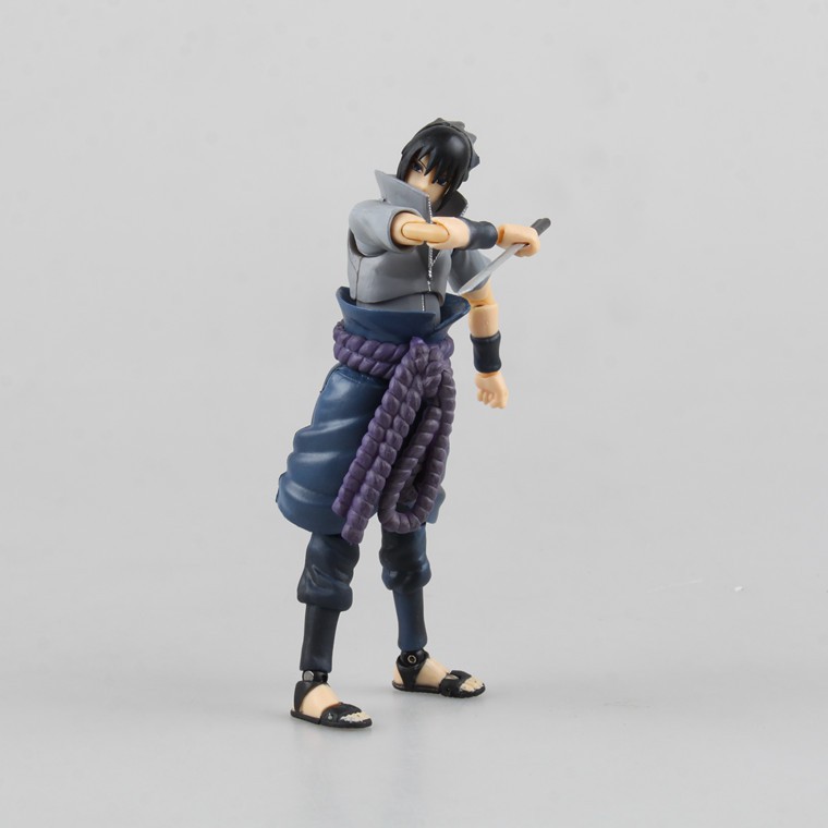 Mô hình khớp cử động Sasuke áo đông sắc nét từng chi tiết, khớp tốt, cao 15cm