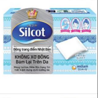 Bông tẩy trang Silcot (hộp 82 miếng)