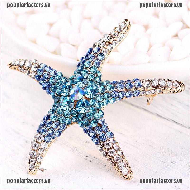 Ghim cài áo hình biển sang trọng thời trang