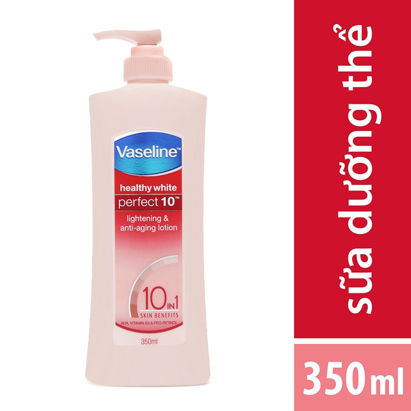 Sữa dưỡng thể Vaseline Perfect 10 in 1 350ml