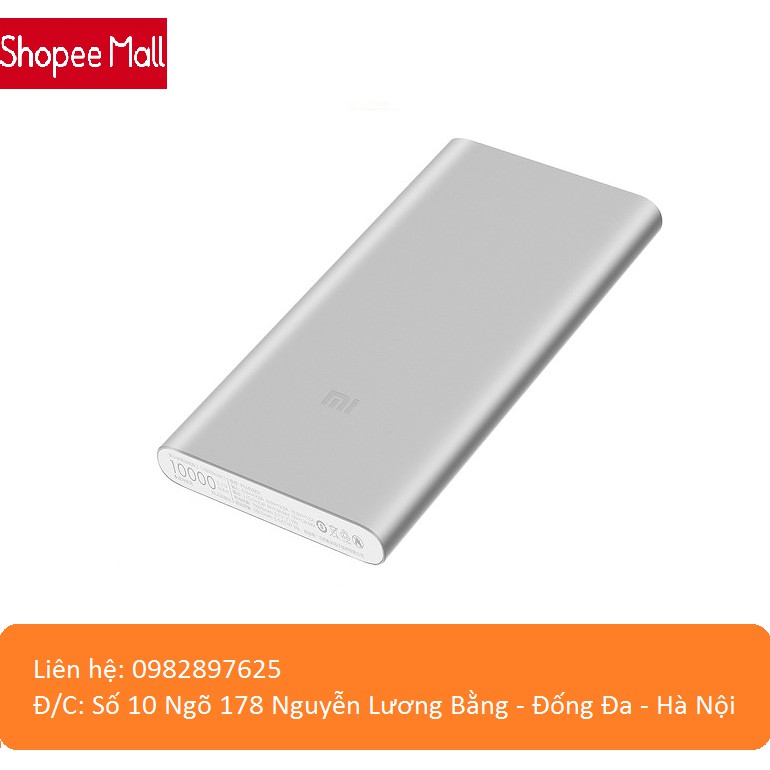 Pin Sạc dự phòng xiaomi gen 2S 10.000 bản 2018