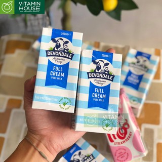 [VITAMIN HOUSE] sữa devondale nguyên kem 200ml