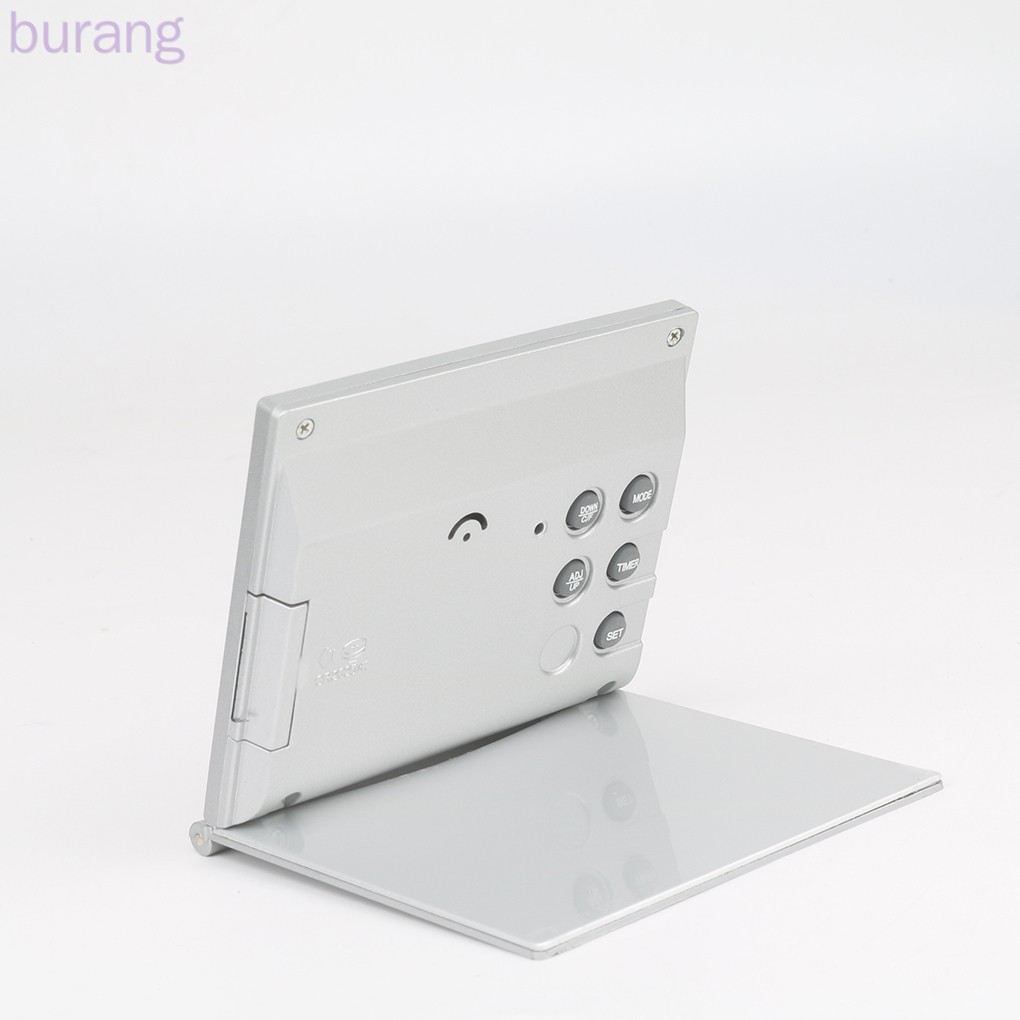 Đồng hồ báo thức điện tử Flexible để bàn màn hình LCD