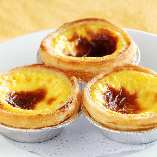 Set 50 đế làm bánh tart trứng hình tròn sử dụng một lần