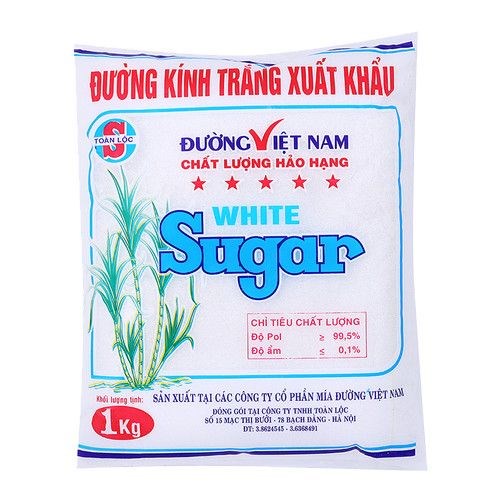 Đường Kính Trắng/ Vàng Xuất Khẩu Gói 1Kg