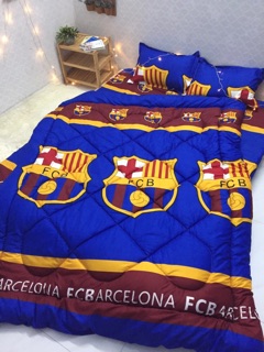 BỘ DRAP & CHĂN PHAO CLB BÓNG ĐÁ BARCENOLA