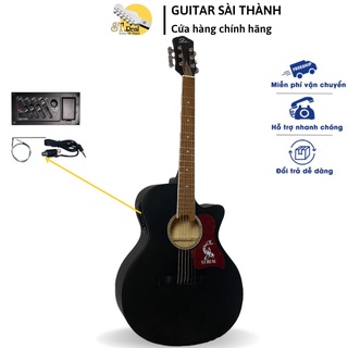 Đàn Guitar Acoustic Kết Nối Loa Chính Hãng ST.Real Guitar Sài Thành Mã ST-X1EQ