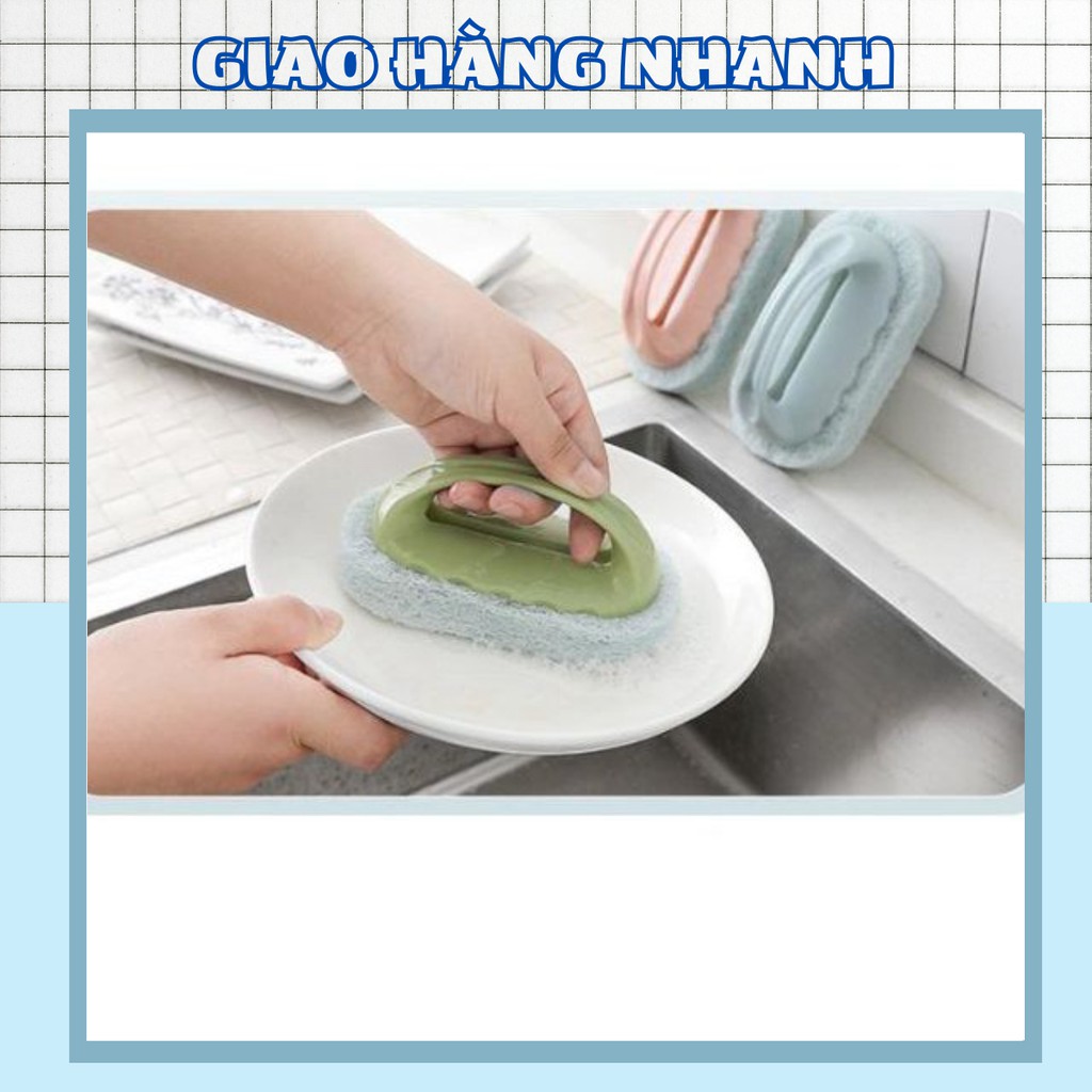 Bàn chải đa năng cọ rửa. lau nhà bếp, bồn rửa bát, tường có tay cầm tiện lợi 88081 Giao Hàng Nhanh