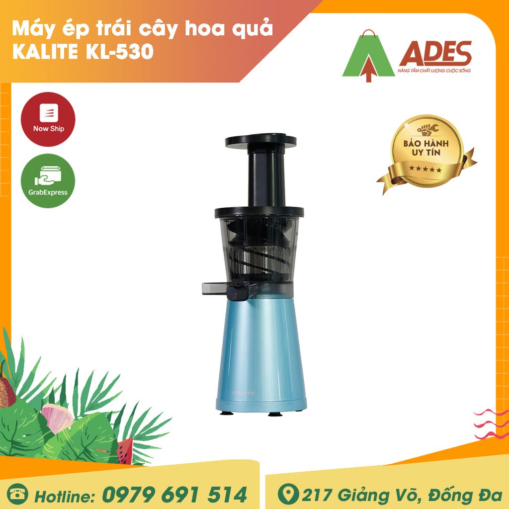 KALITE KL-530 Máy ép trái cây hoa quả - Máy ép chậm (ÉP CỰC ĐÃ SIÊU KIỆT BÃ) CHÍNH HÃNG BẢO HÀNH 12 THÁNG