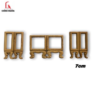 Bệ cầu cóng lồng chòe than, chòe lửa size 7cm bằng tre