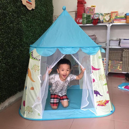 Lều công chúa hoàng tử họa tiết khủng long