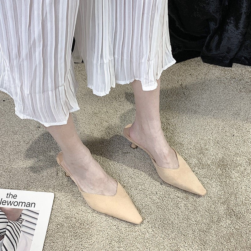 Dép Cao Gót Mũi Nhọn Thời Trang Dành Cho Nữ | BigBuy360 - bigbuy360.vn