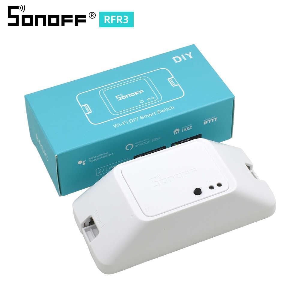Công tắc thông minh wifi và RF433 Sonoff Basic R3 DIY + Flash Hass