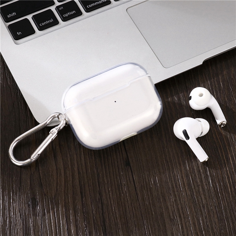 Vỏ TPU Trong Suốt SUNTAIHO Bảo Vệ Hộp Tai Nghe Cho Apple Airpod