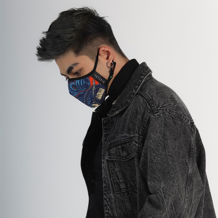 Khẩu trang thời trang cao cấp Soteria Rap ST186 - Khẩu trang vải than hoạt tính [size S,M,L] | BigBuy360 - bigbuy360.vn
