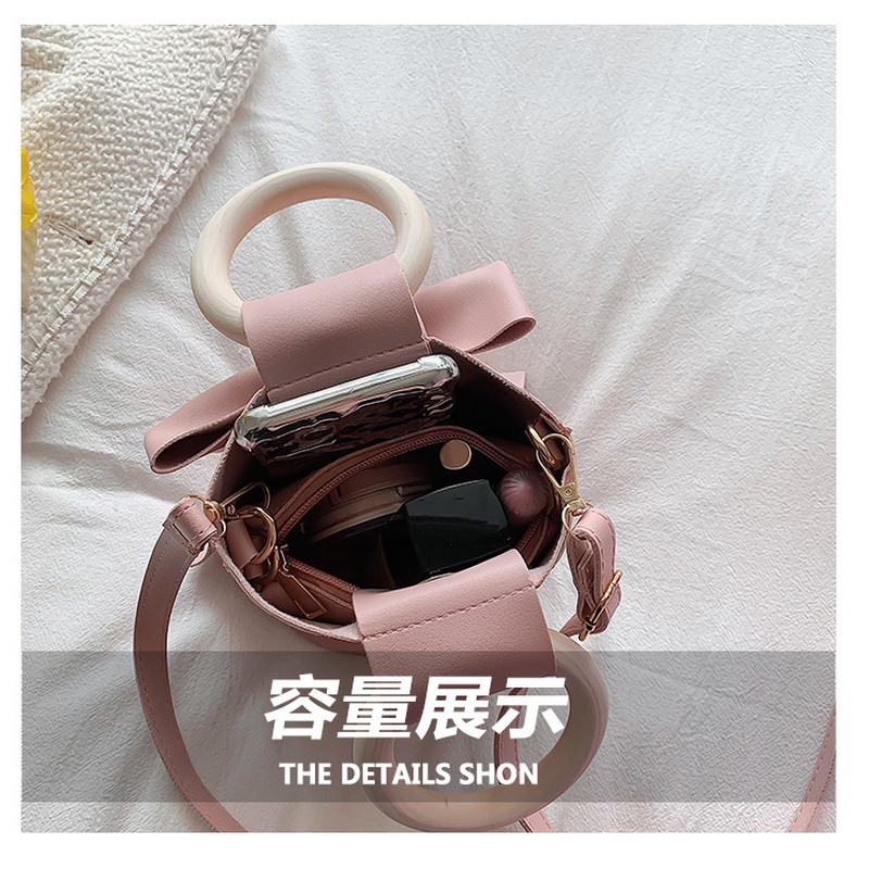 Túi Đeo Chéo Vai Thắt Nơ Phong Cách niche Mới 2022 GYLXB293