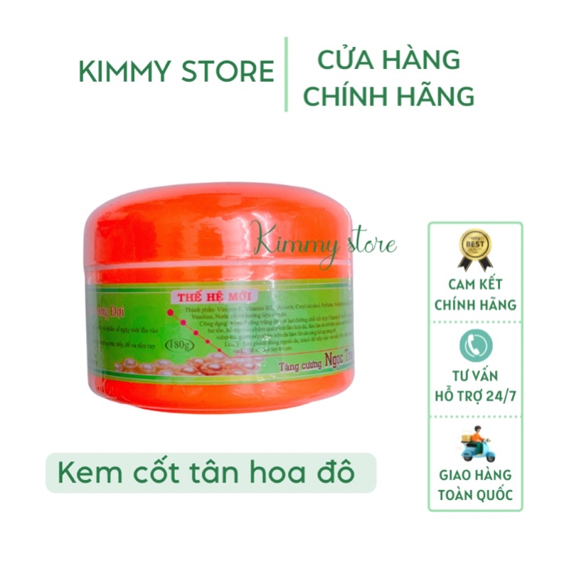 Lẻ hủ 180g tân hoa đô màu đỏ kem