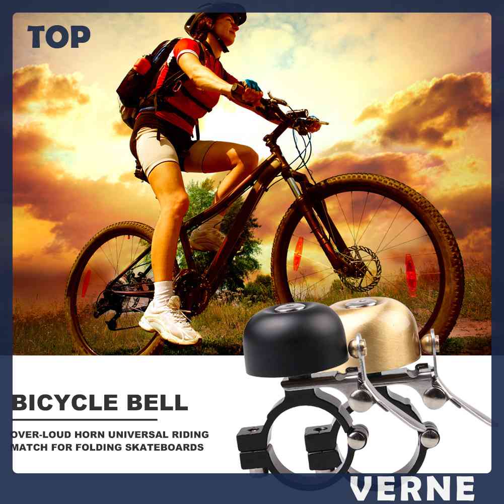 Còi Báo Động Gắn Tay Lái Xe Đạp Leo Núi Bằng Thép Không Gỉ