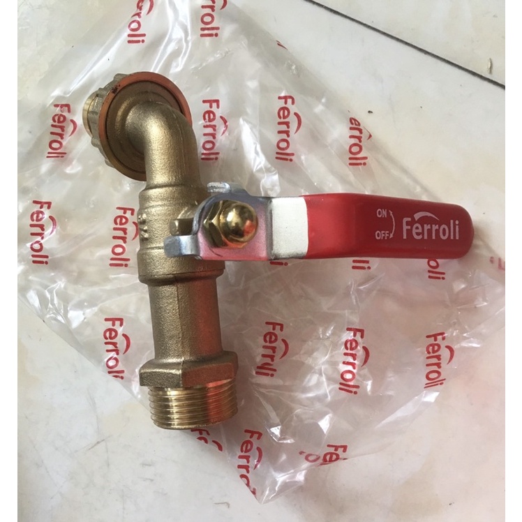 Vòi nước tay gạt đồng Ferroli italy tặng kèm băng tan, Ferroli faucet 21 27