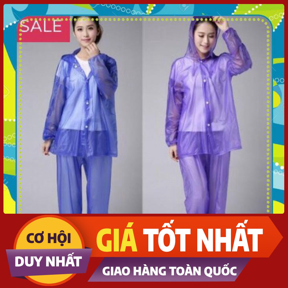 [HOT] Áo Mưa Bộ Nilon Cao Cấp ⚡ FREESHIP ⚡ Sử Dụng Được Nhiều Lần [ẢNH THẬT]