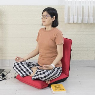 Medi 360 Đỏ - Ghế ngồi thiền, ghế bệt tatami, ghế bệt tựa lưng không chân tùy chỉnh 6 góc và xếp gọn cao cấp