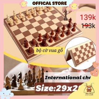 🔥[ SIÊU SALE ]  BỘ CỜ VUA VÀ BÀN CỜ GỖ ( ẢNH THẬT )
