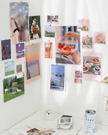 <24h Lô hàng> W&amp;G Hình dán tường trang trí