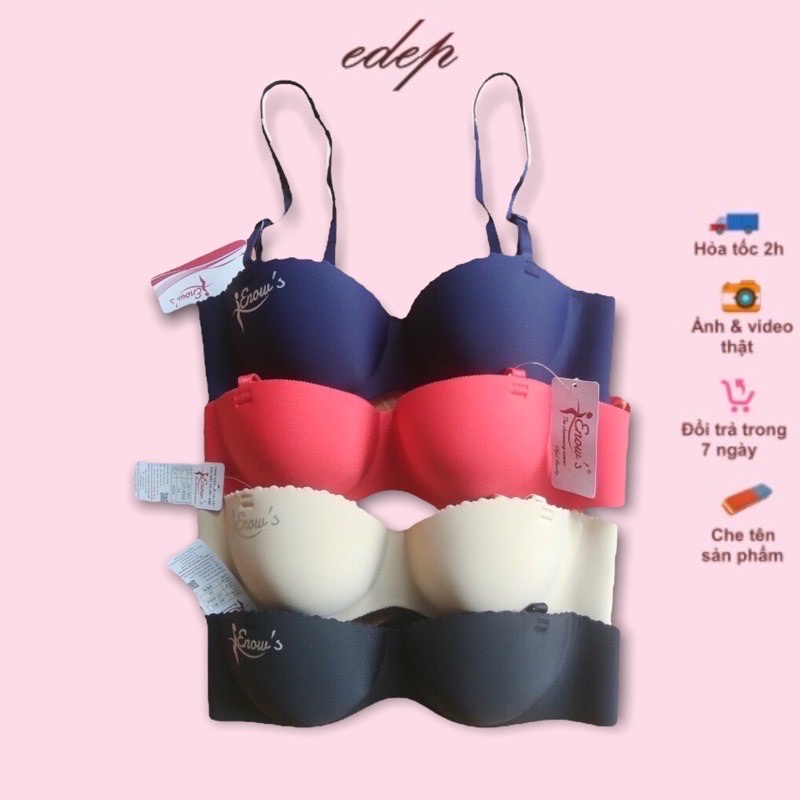 ÁO NGỰC SU ĐÚC ENOW'S CHÍNH HÃNG MÚT VỪA CÚP NGANG CÓ GỌNG