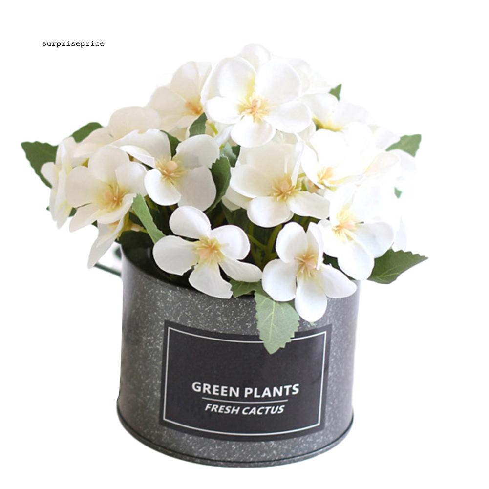 Bội chậu hoa thu hải đường nhân tạo dùng trang trí