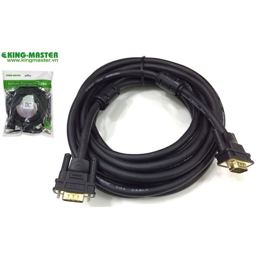 Cáp VGA Kingmaster 1,5m (3+6) KV601